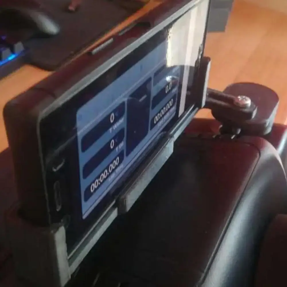 Soporte para teléfono con volante de simulador de carreras, soporte para teléfono modular con volante plegable Universal para Logitech G29/G920