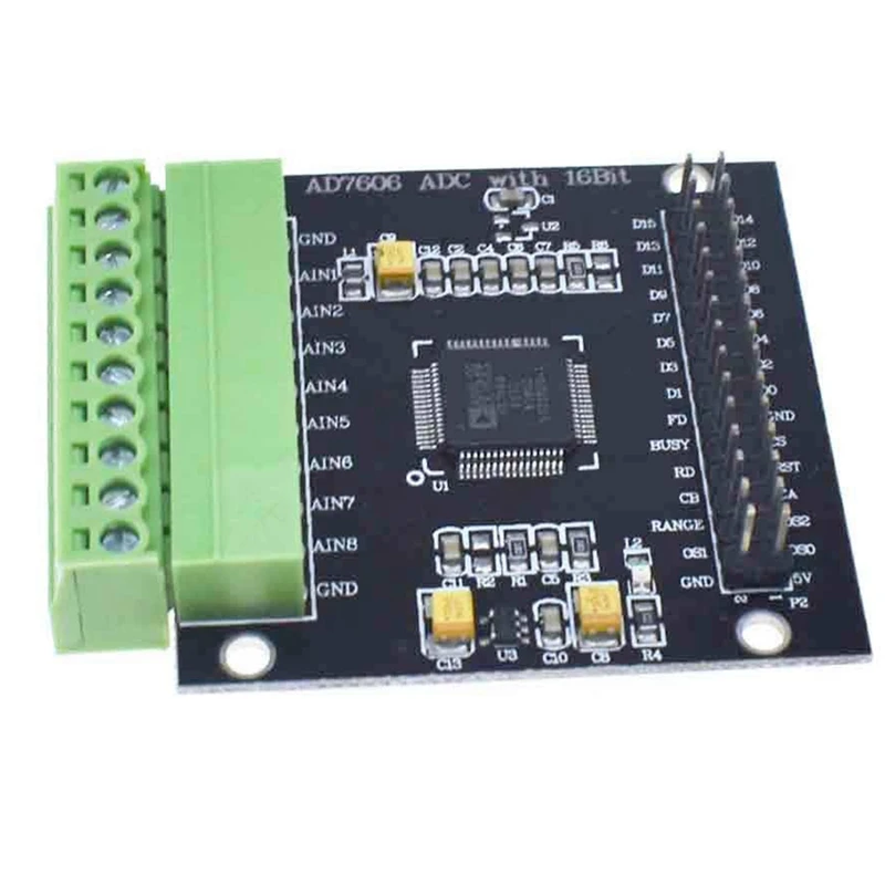 

A81M New AD7606 Module Multi-Channel AD Data Acquisition Module 16-Bit ADC 8-Channel Synchronous Sampling
