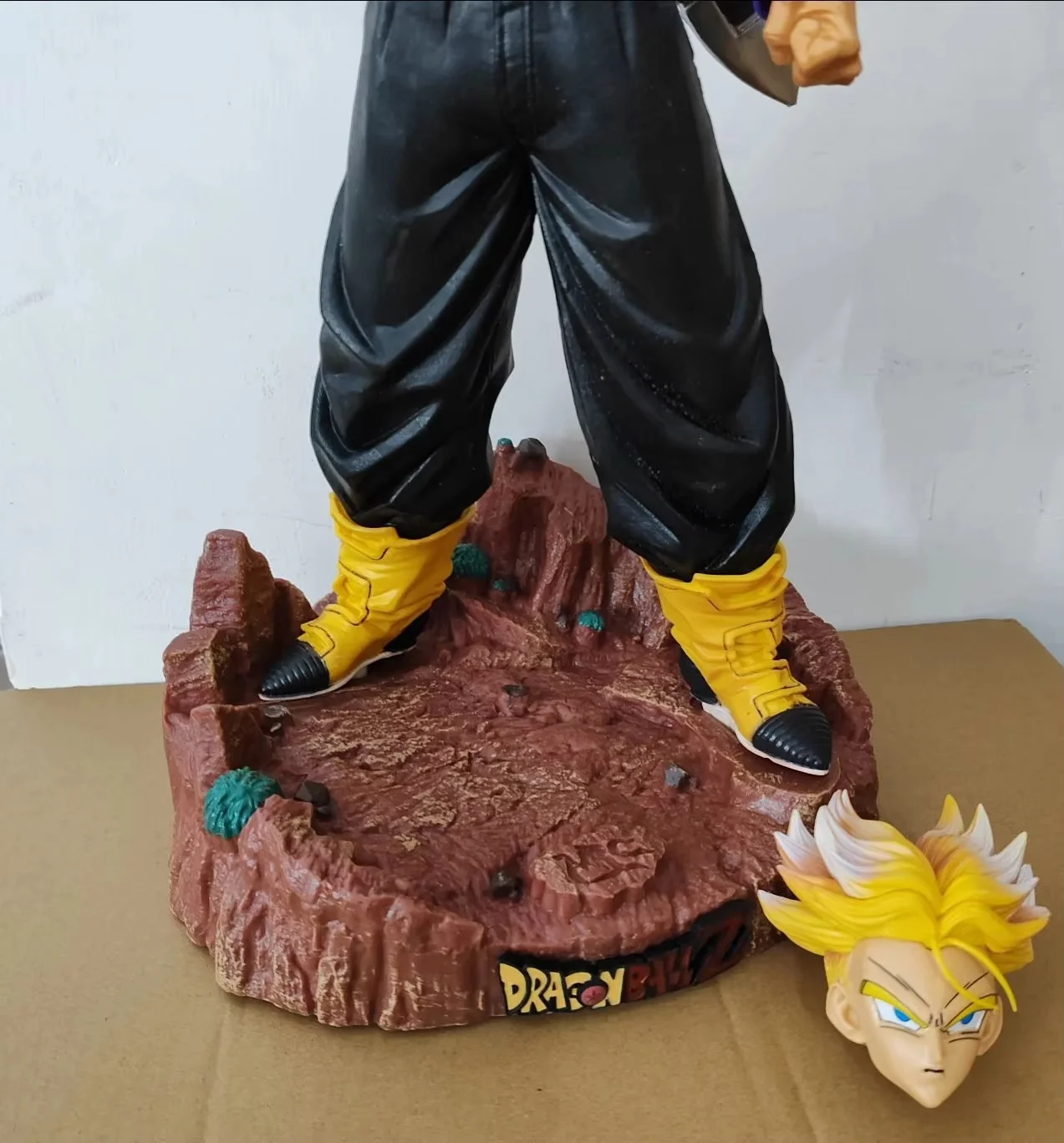 50cm Anime Dragon Ball Z Trunk Figure Dbz Super Saiyan GK Action Figure Model Doll Decoration Toys Gifts for Children