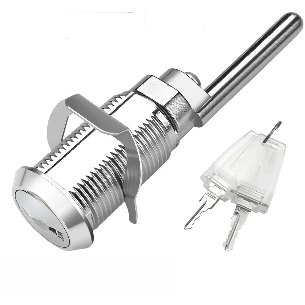 Zinc Alloy 3 Tier Management Cabinet Lock With Quick Core Change For Office File Drawer Security Device Silver