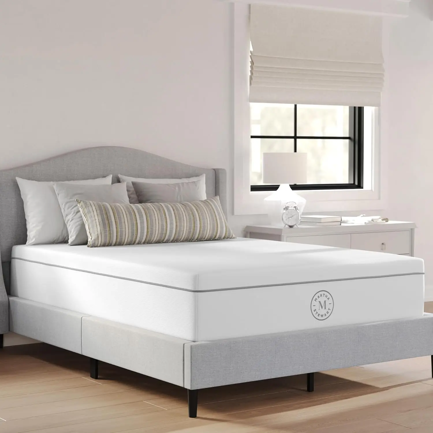 

SleepComplete Full Mattress in a Box, Firm Pocket Spring and Foam Hybrid Mattress, Dual-Action Cooling, 5-Way Zoning