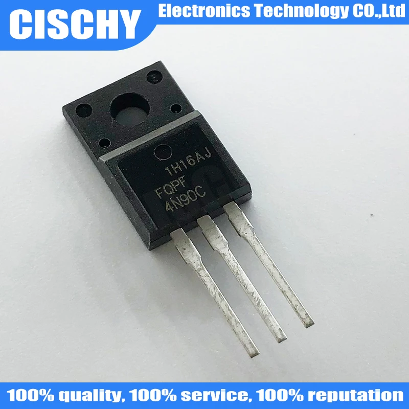 FQPF4N90C 4N90C TO-220F 4N90 TO220 재고, 로트당 10 개