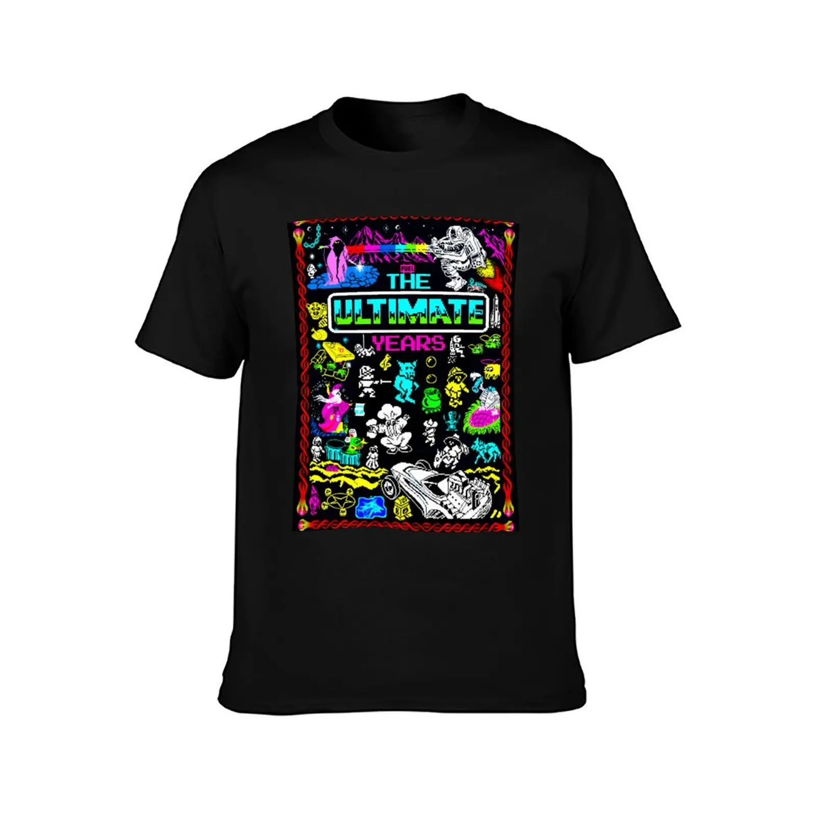 The Ultimate Years' T-Shirt Basic Simple Casual Short Sleeve Tee T-Shirt