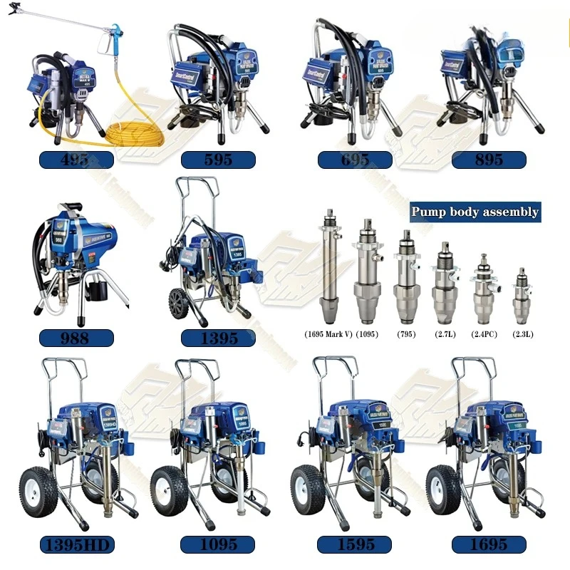 Tpaitlss جديد 24V088 لـ 1595 قائمة أجزاء آلة الرش بدون هواء الإسكان تحمل سائق الإسكان #6