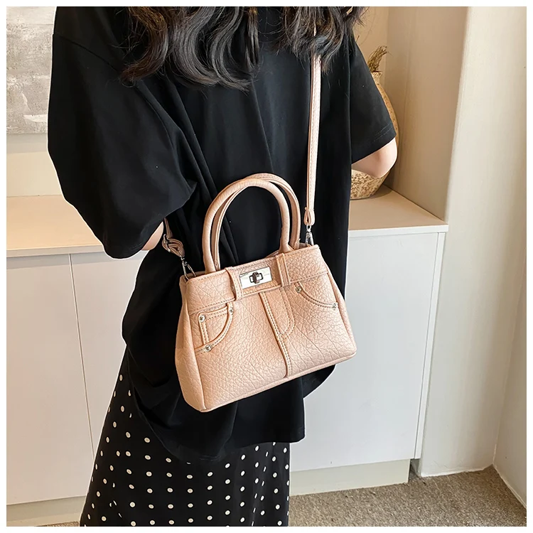 Brand Design Tote Handbag and Purses Shoudler Crossbody Bag for Women Casual 2024 New Trendy Clutches Lady‘s Messenger Bag
