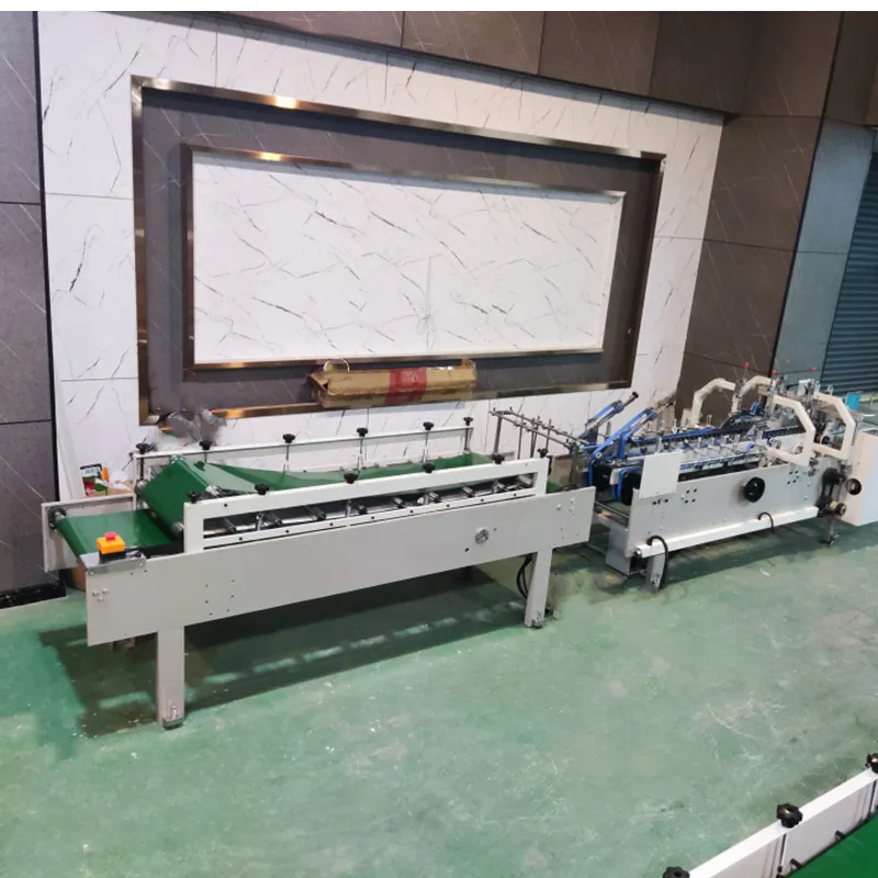 3ACQ-580D Automatic Folder Gluer Machine with Cold Glue High-Speed 250m/min Easy Operate for Small Medium Print Packaging Plants
