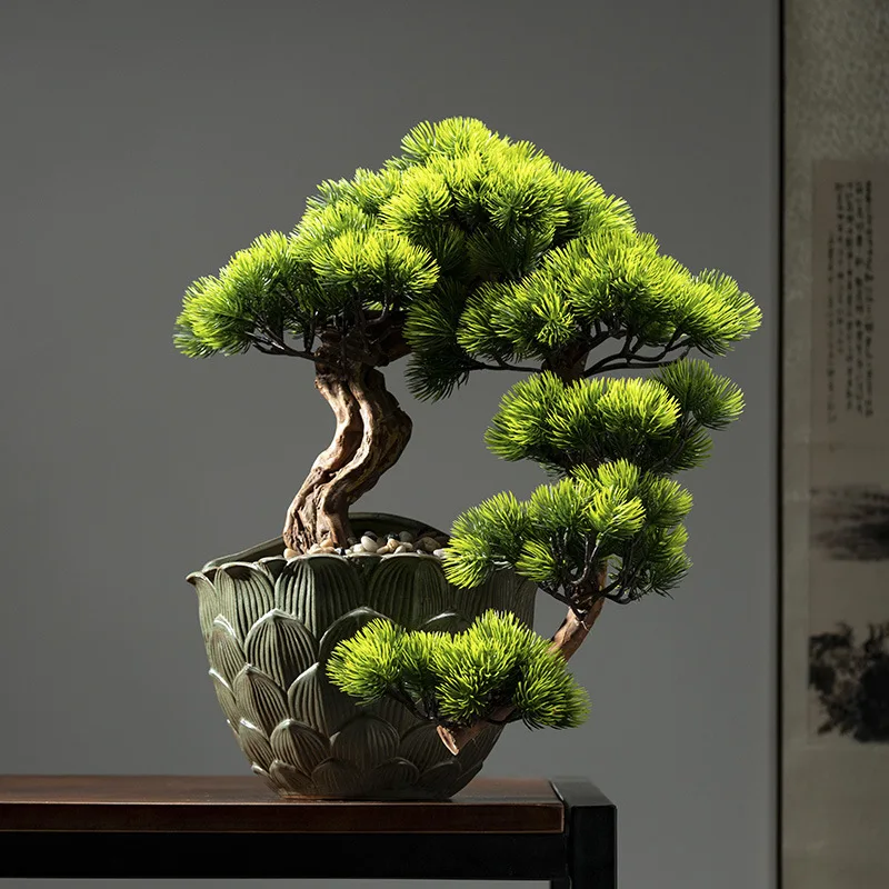 

New Chinese wall pendant, living room entrance background wall decoration tea room three-dimensional simulation cliff welcome
