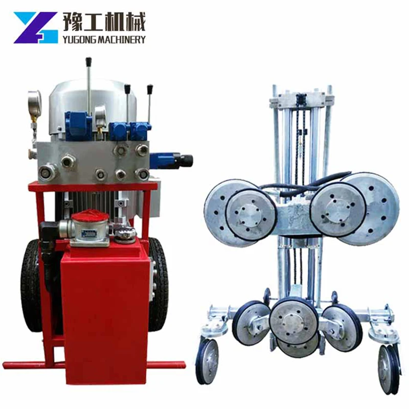 Factory Price High Quality Durable Using Various Multi Wire Diamond Hydraulic Rope Saw Machine Cutting diamond wire customized