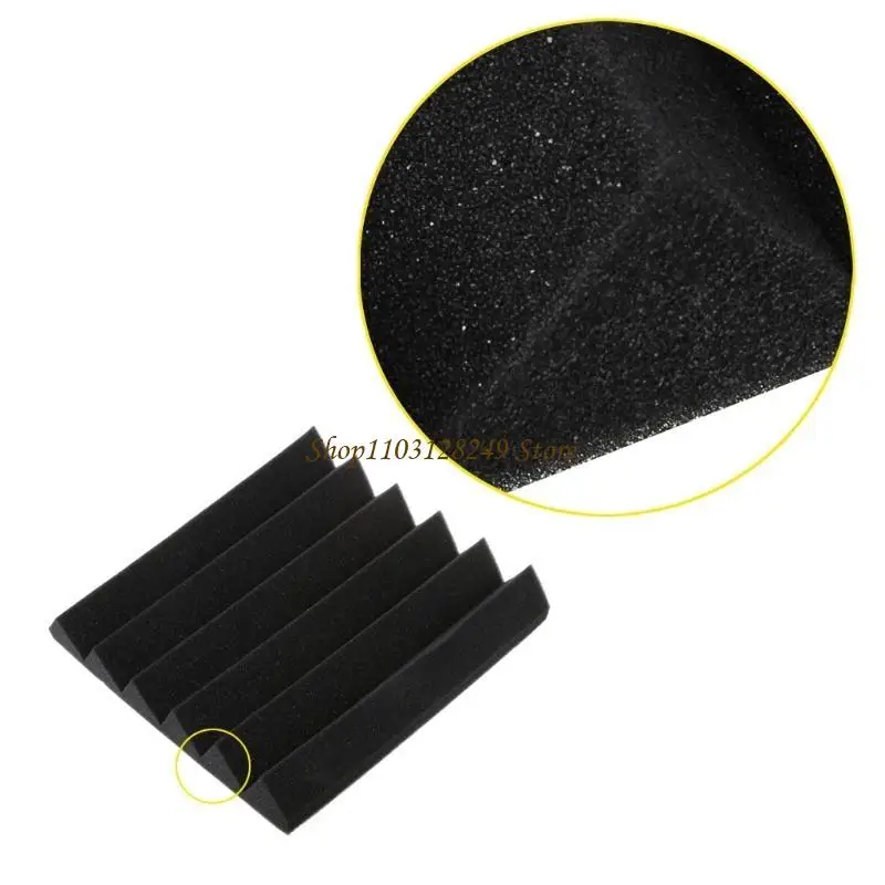 N5KD 30x30x5cm Soundproofing Foam Studio Acoustic Sound Absorption Ti