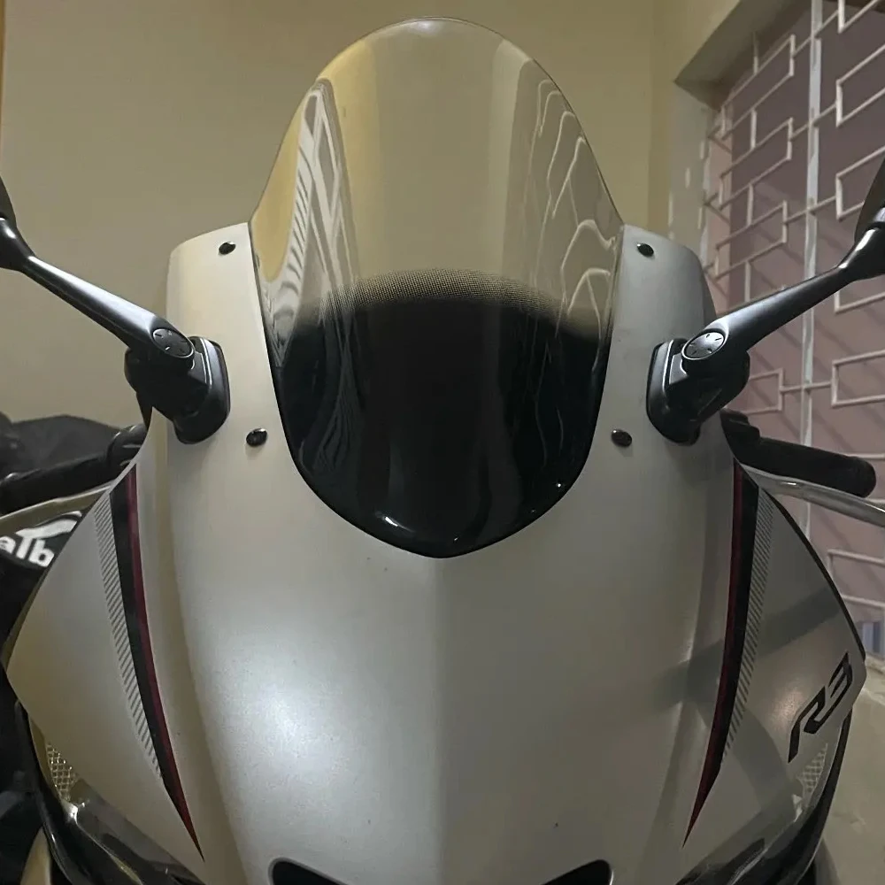 R3レースフロントガラス,ヤマハ,yzf r25,ウィンドスクリーンアクセサリー,スクリーンスポーツ,ツーリング,ダブルバブル,2019, 2020, 2021, 2022, 2023