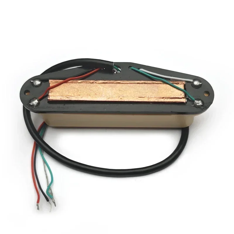 Mini Humbucker ST Single Coil Pickup Size 4 Conducts Output Coil Splitting 9K Pickup 12 Adjustable Pole Piece Multi Colour