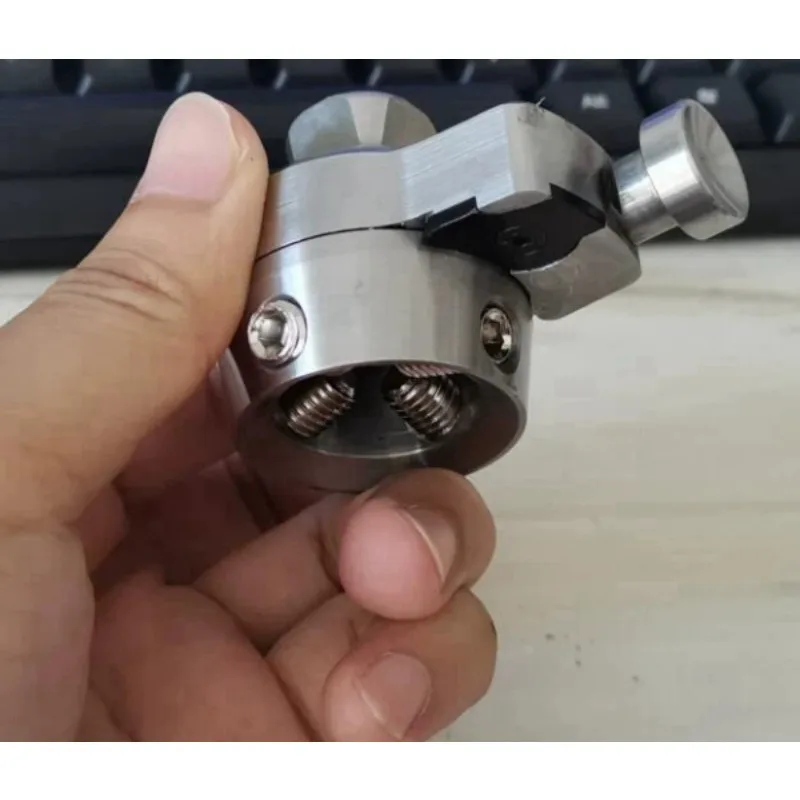 Rotatable Prosthetic Adapter with Locking Mechanism, Height Adjustable Pyramid Connector for Leg Prosthesis