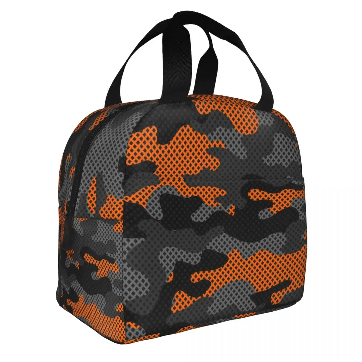 Lunch Bag for Women Kids Camouflage Thermal Cooler Waterproof Picnic School Oxford Lunch Box Food Bag