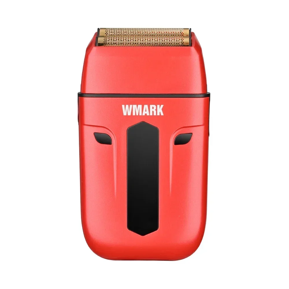 2024 New WMARK NG-984 Oil Head Gradient Whitener Stainless Steel Etched Titanium-plated Two Knife Mesh Blade Clipper