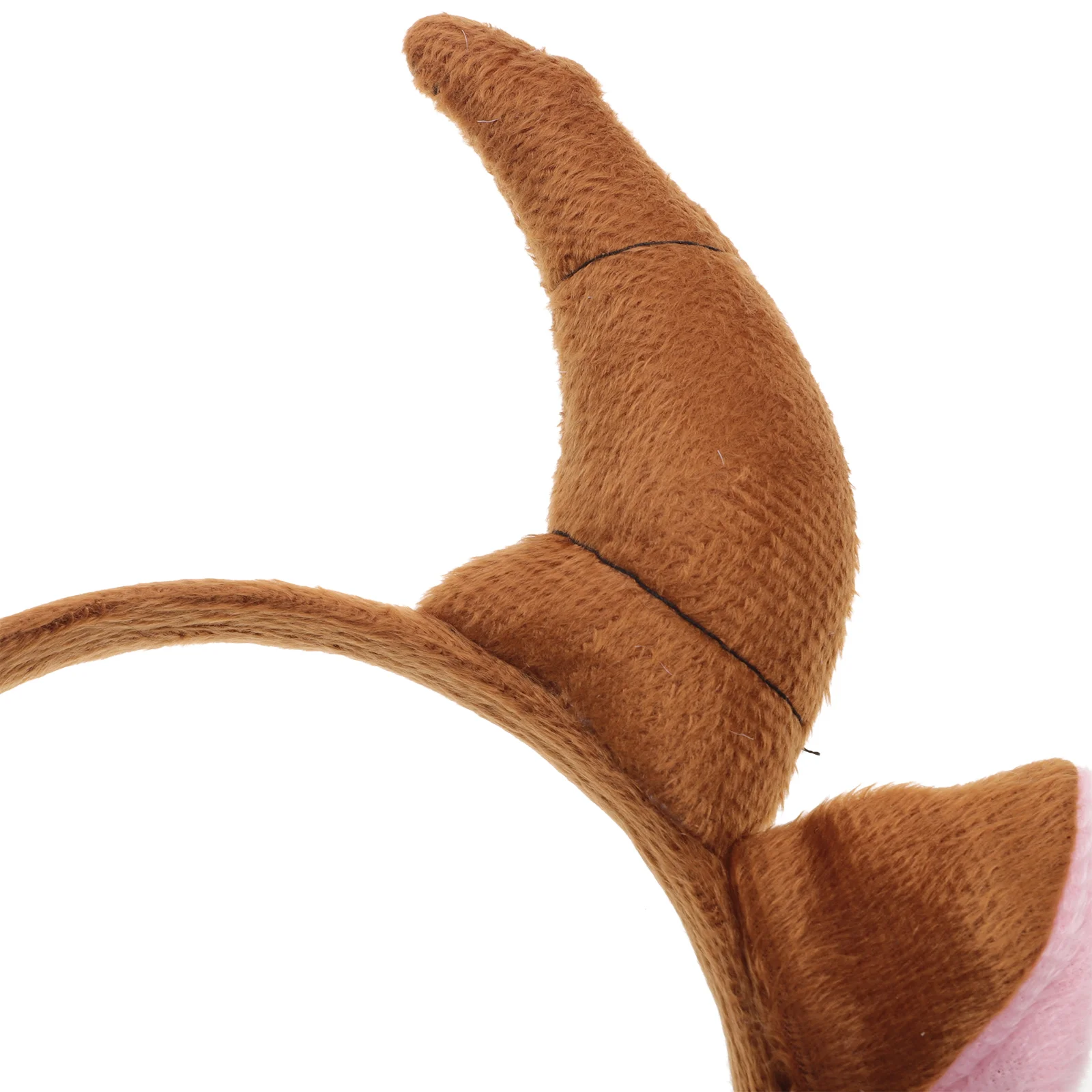 Kids  Ox Horn Shape Animals Ears Headband Party Cosplay Costume Headdress Hair Headpiece (Brown) animal headbands