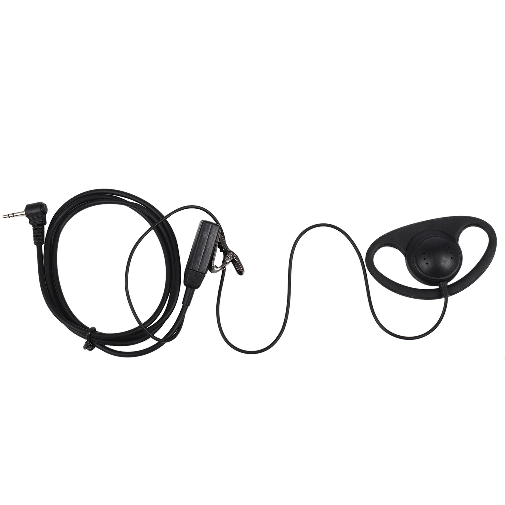 1 Pin D Type Headset Ear Hook Earphone PTT Mic Earpiece Talkabout Portable Radio TLKR T3 T4 T60 T80 MR350R Walkie Talkie