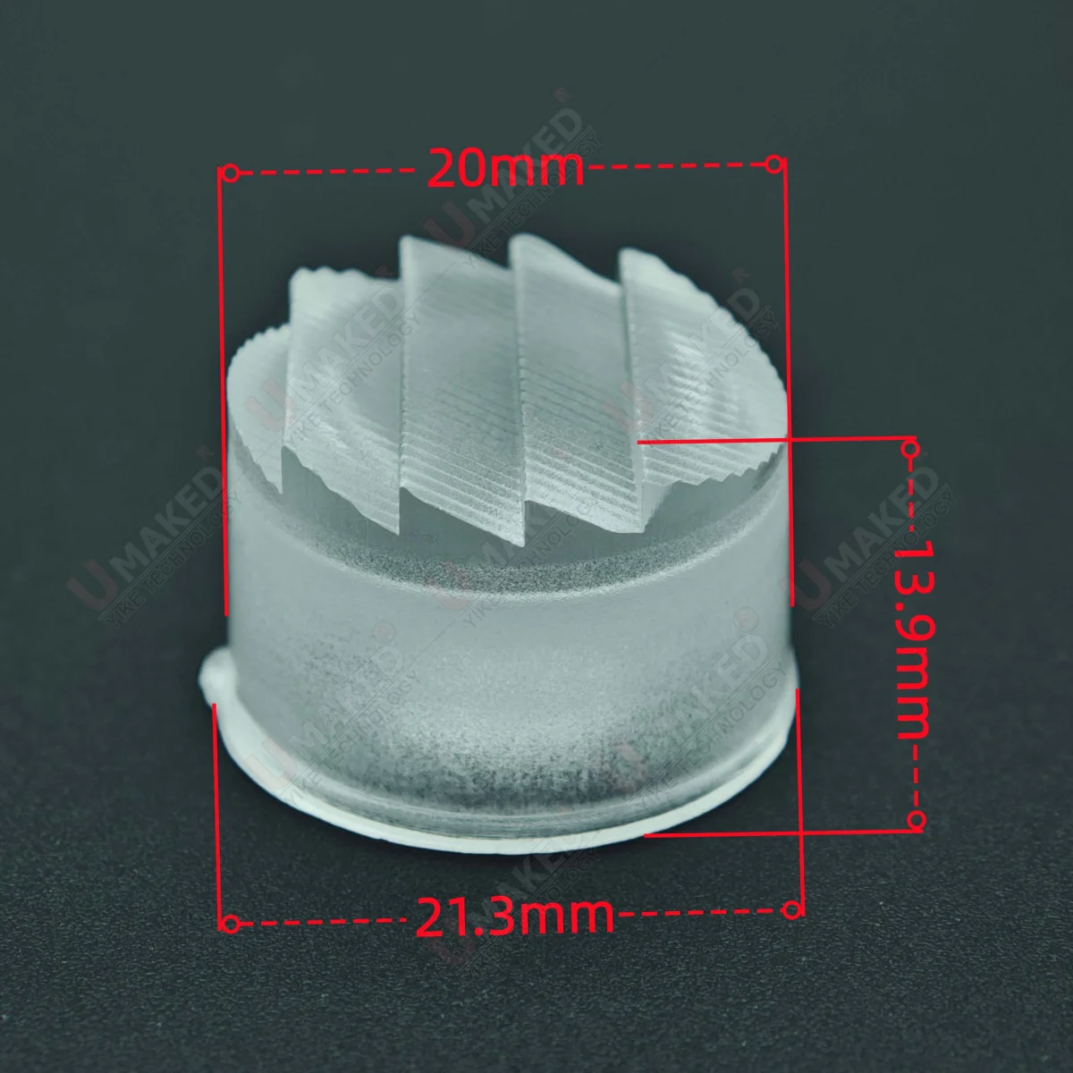 30pcs 20mm waterproof led lense for 3030 SMD led chip,Clear/ bead/ 4 sharpd surface lense for led Aquarium blub Spotlights