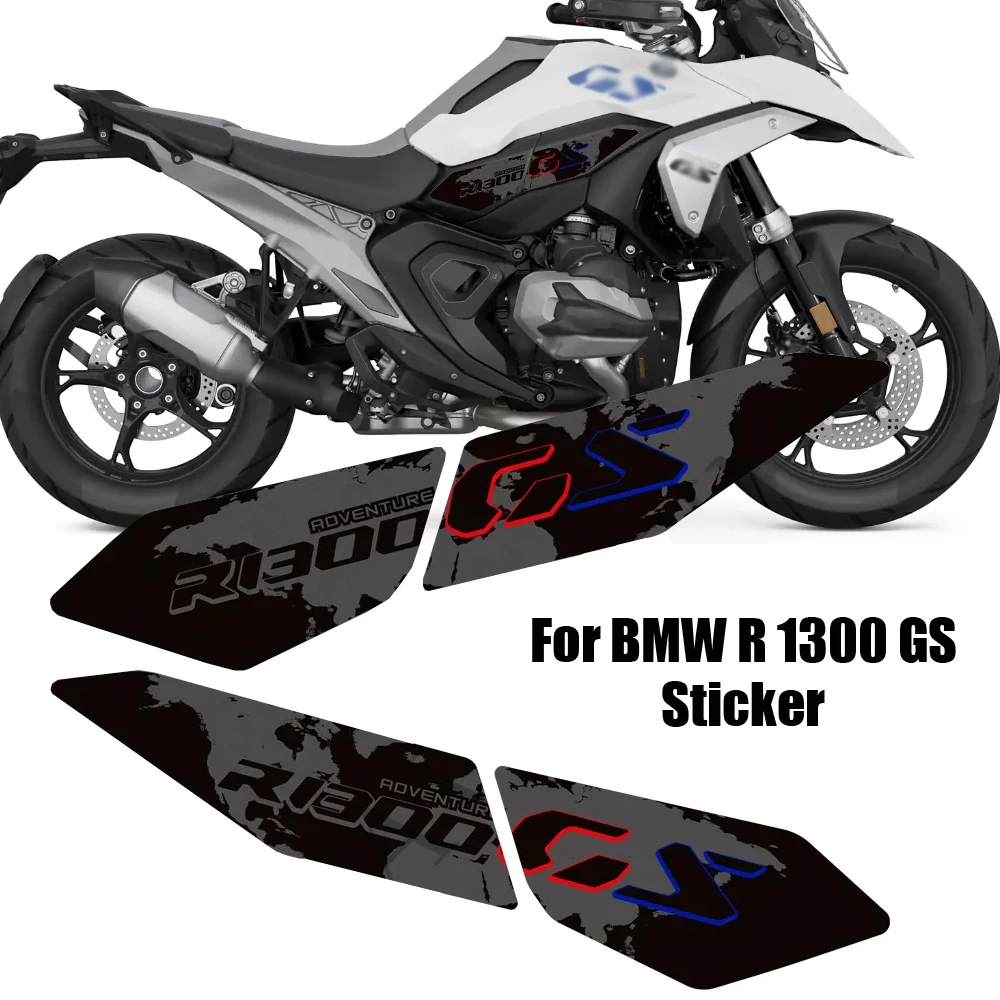 

For BMW R 1300 GS 1300GS ADV Adventure Motorcycle Fuel Tank Pad Sticker Beak Front Fender Protector Decal R1300GS 2023 2024