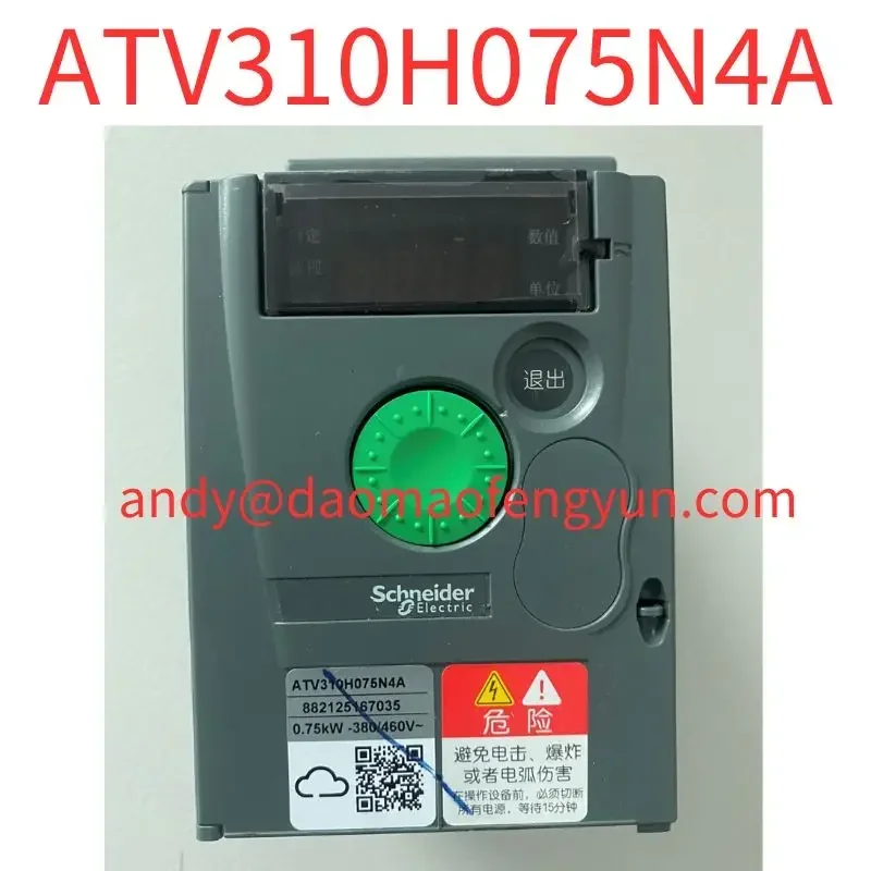Used 0.75kw  ATV310H075N4A Second-hand test OK