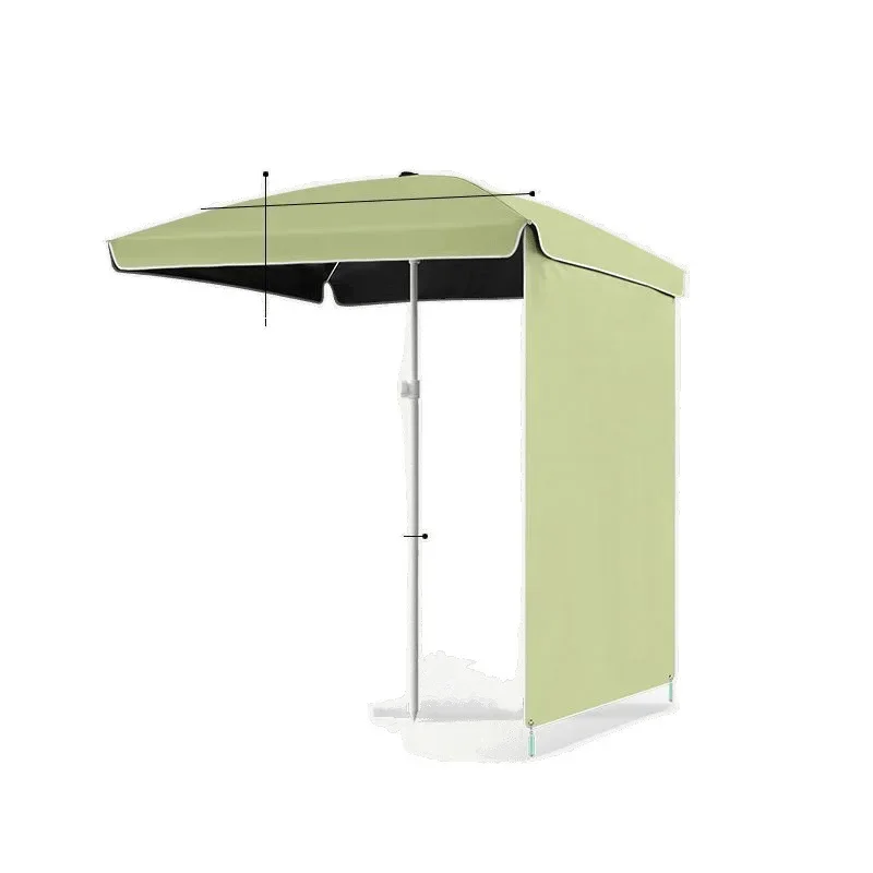 

Stall special umbrella outdoor sun umbrella camping large sunshade sun protection portable trolley