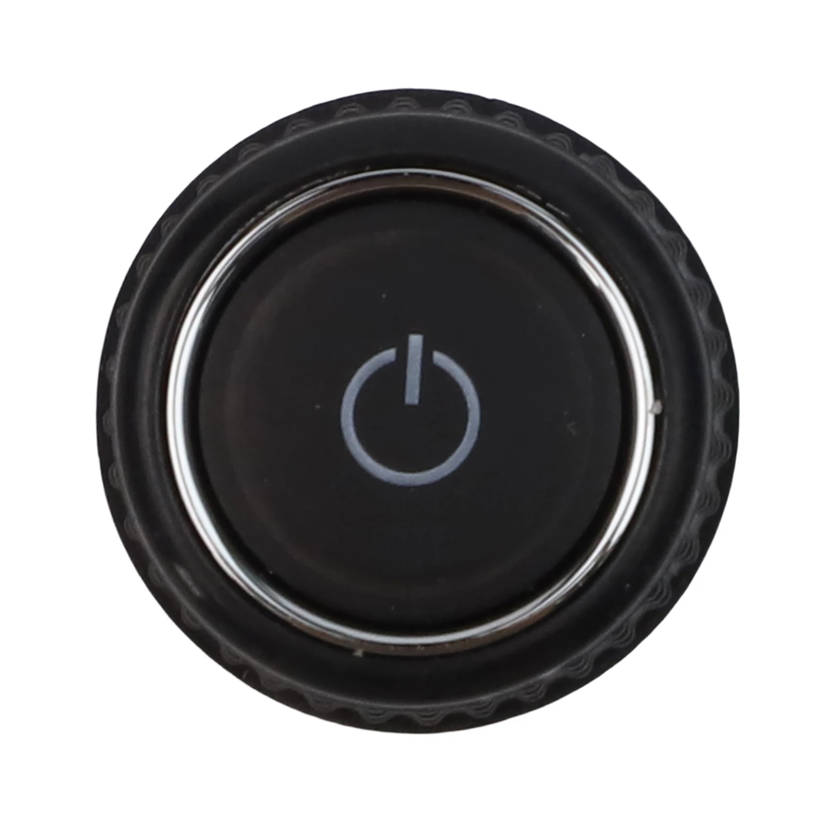 Black Car Radio Knob Turn Knob Replacement Plastic Construction Precision Engineering OEM Part Number 6C0919603