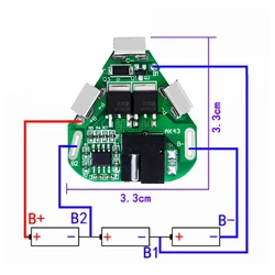 3S 40A 12.6V BMS ładowarka akumulatorów litowych płyta ochronna dla silnik do wiertarki ponad prąd nad zabezpieczeniem przed ładunkiem poprawiają równowagę