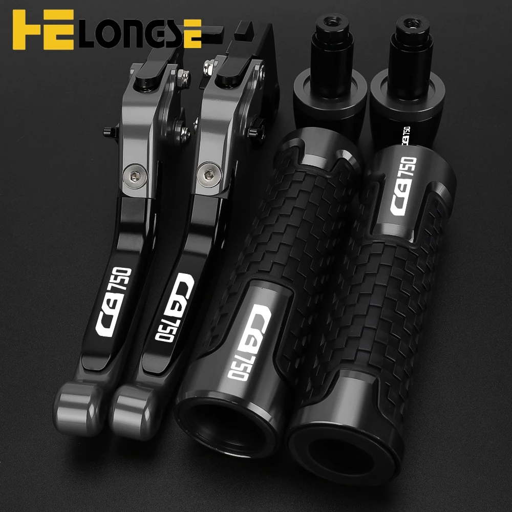 For HONDA CB750 CB 750 2023 2024 2025 2026 Motorcycle Accessories Adjustable Brake Clutch Levers Handlebar Hand Grips Ends 4