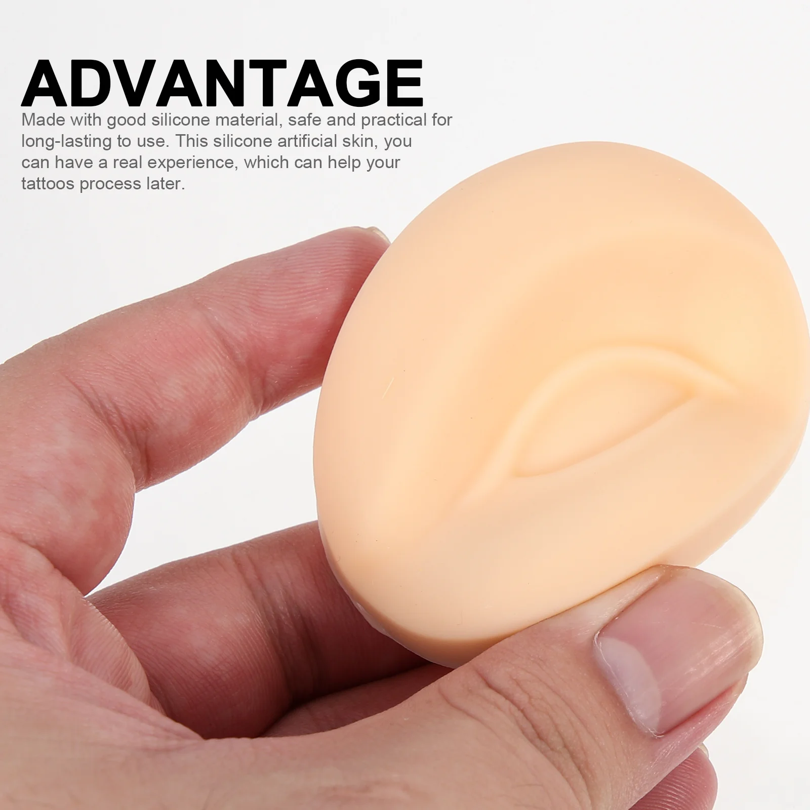 

1 Set Of Tattoos Sheet Thin Artificial Practice For Tattooing Embroidered Practice Skin Sheet Beauty Salon Supplies Silicone