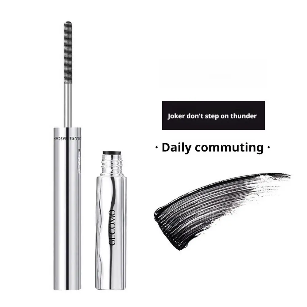 FOR GECOMO Slender＆Dense Mascara Smudge-Proof Long-Lasting Natural Brush Thickening Curling Mascara D8S3