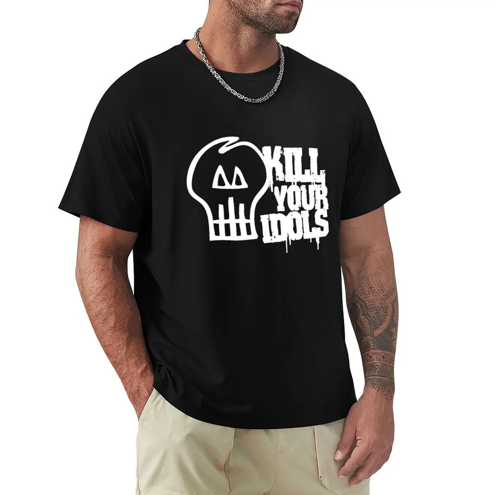 

Kill Your Idols ( Black ) T-Shirt cheap stuff man t shirt men t shirt