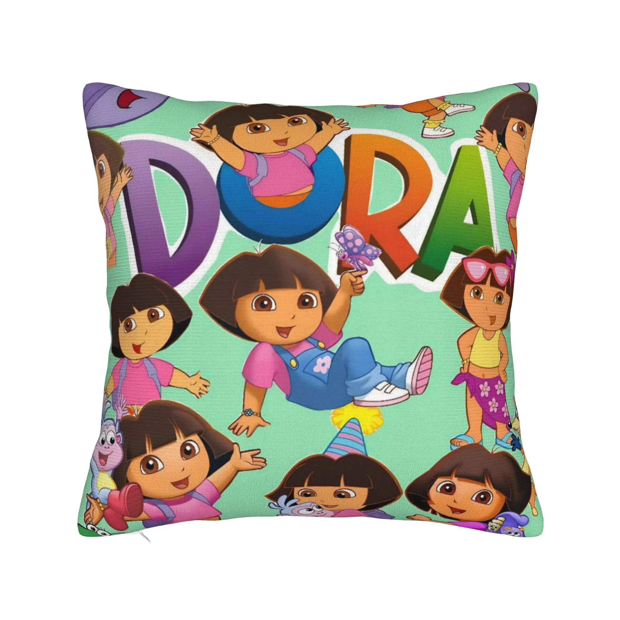 Decorative Pillowcases D-Doras The Explorers Accessories Seat  Pillow Case Cover Zippered Multi Size