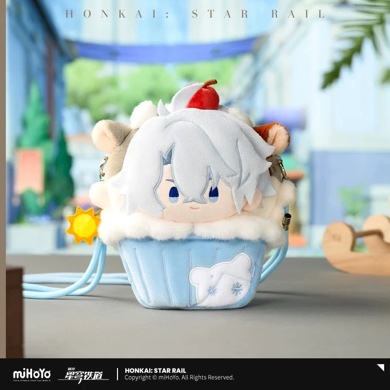 miHoYo Honkai: Star Rail - Accesorios de Peluche de la Serie Oficial de Anime “Big Head” para Teléfonos y Decoraciones DIY