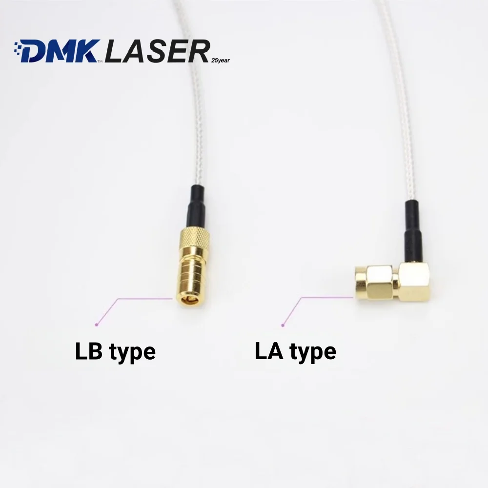DMK Fiber Laser Sensor Cable 140/170mm SMA/SMB Wire Laser Amplifier Preamplifier Transformer Wire For Raytools WSX BOCI BOCHU