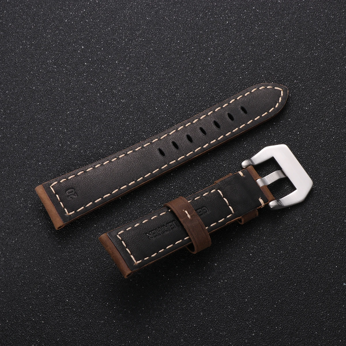 

Moon Strap Man Watch Band Wrist Wristwatch Universal Large Dial Watchband