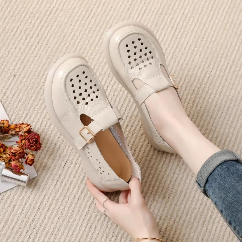 

2015 летняя обувь, женские сандалии на плоской подошве, праздничные модные брендовые женские сандалии с дышащими отверстиями, черные, зеленые, большие размеры 41 DX413