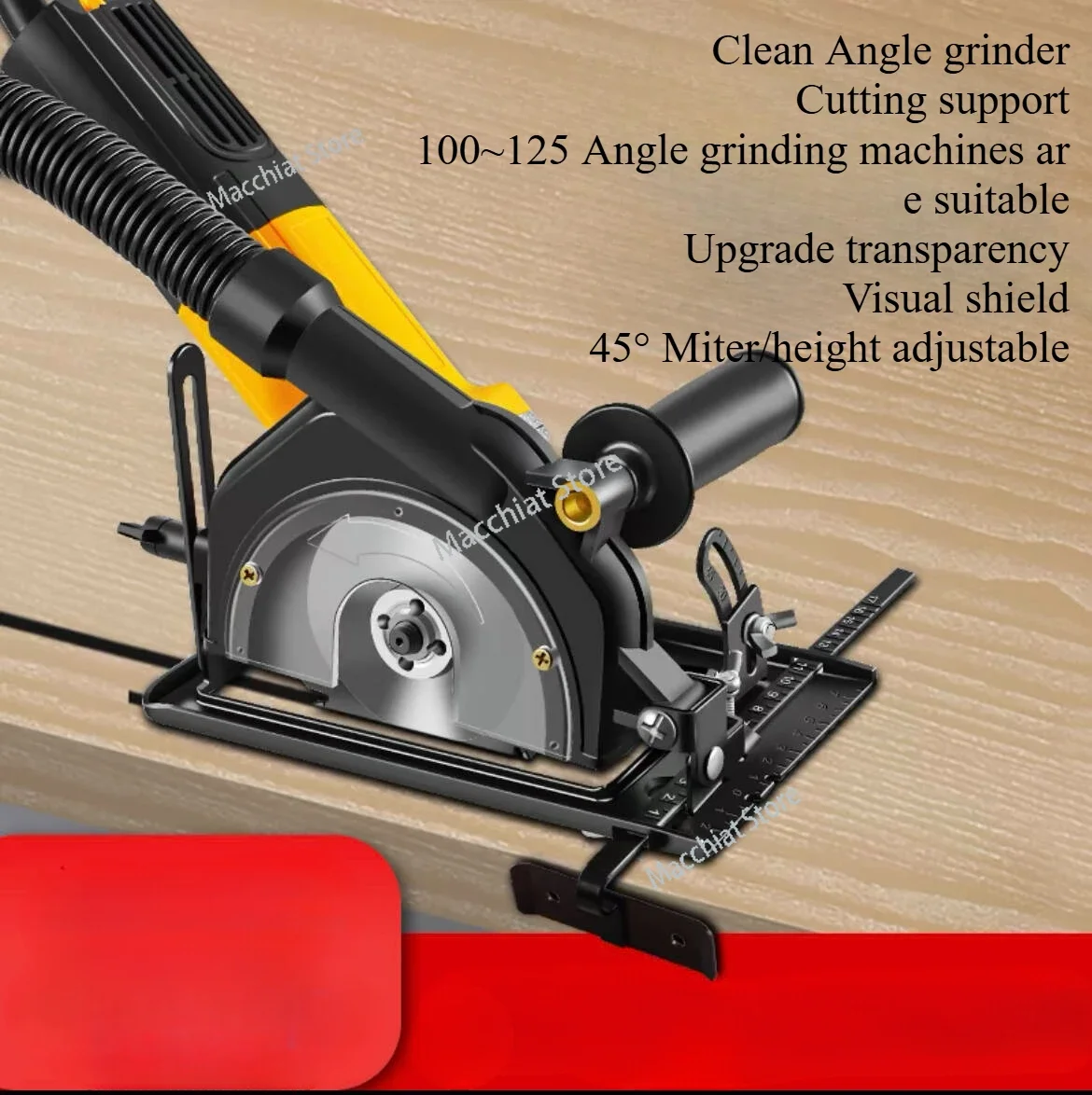 Angle grinder bracket Multi-functional modification table saw cutting machine fixed shelf woodworking cover accessories