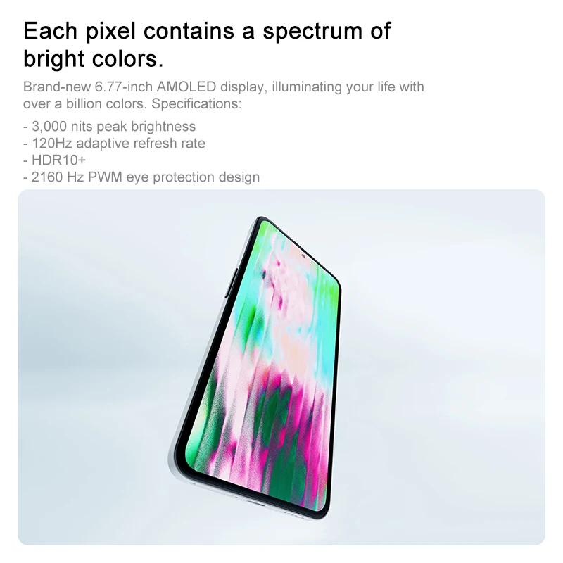Nothing Phone (3a) lite Versión Global MediaTek Dimensity 7300 Pro5G 6.77 AMOLED 120Hz 5000mAh Cámara de 50MP 7