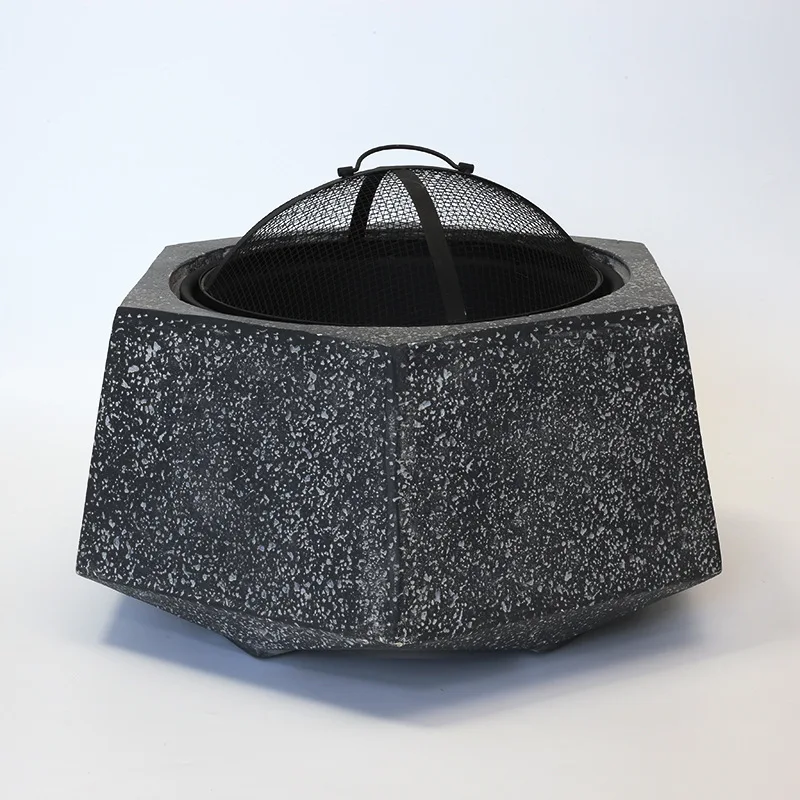 

Cross-border Magnesium Oxide Grill Simple Home Garden Fireplace Tea Heating Furnace Brazier Outdoor Party BBQ Grill