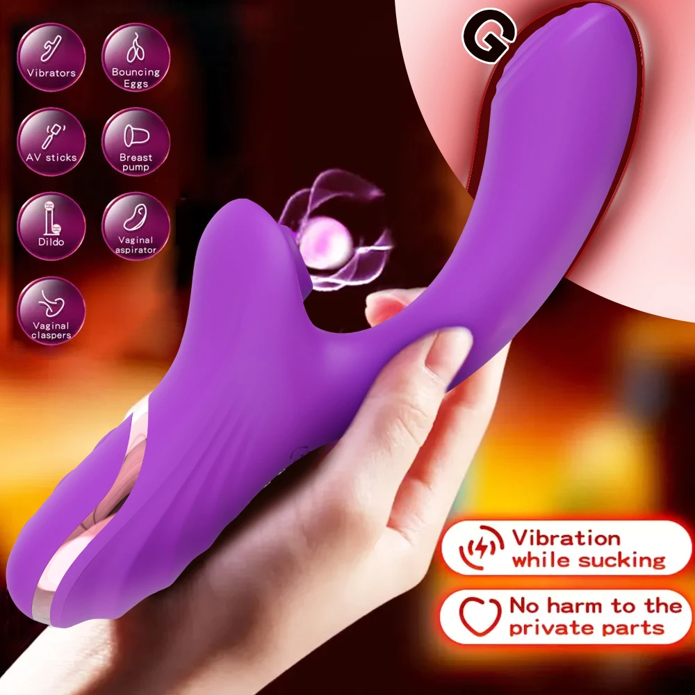 Powerful Clitoral Vibrator For Women Clit Clitoris Sucker Sucking Vacuum Stimulator Dildo  Toys Female Goods for s 18