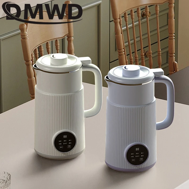 DMWD 800ml Soybean Milk Machine Electric Juicer Soy Milk Maker Portable Blender Mixer Rice Paste Maker Wall Breaking Machine