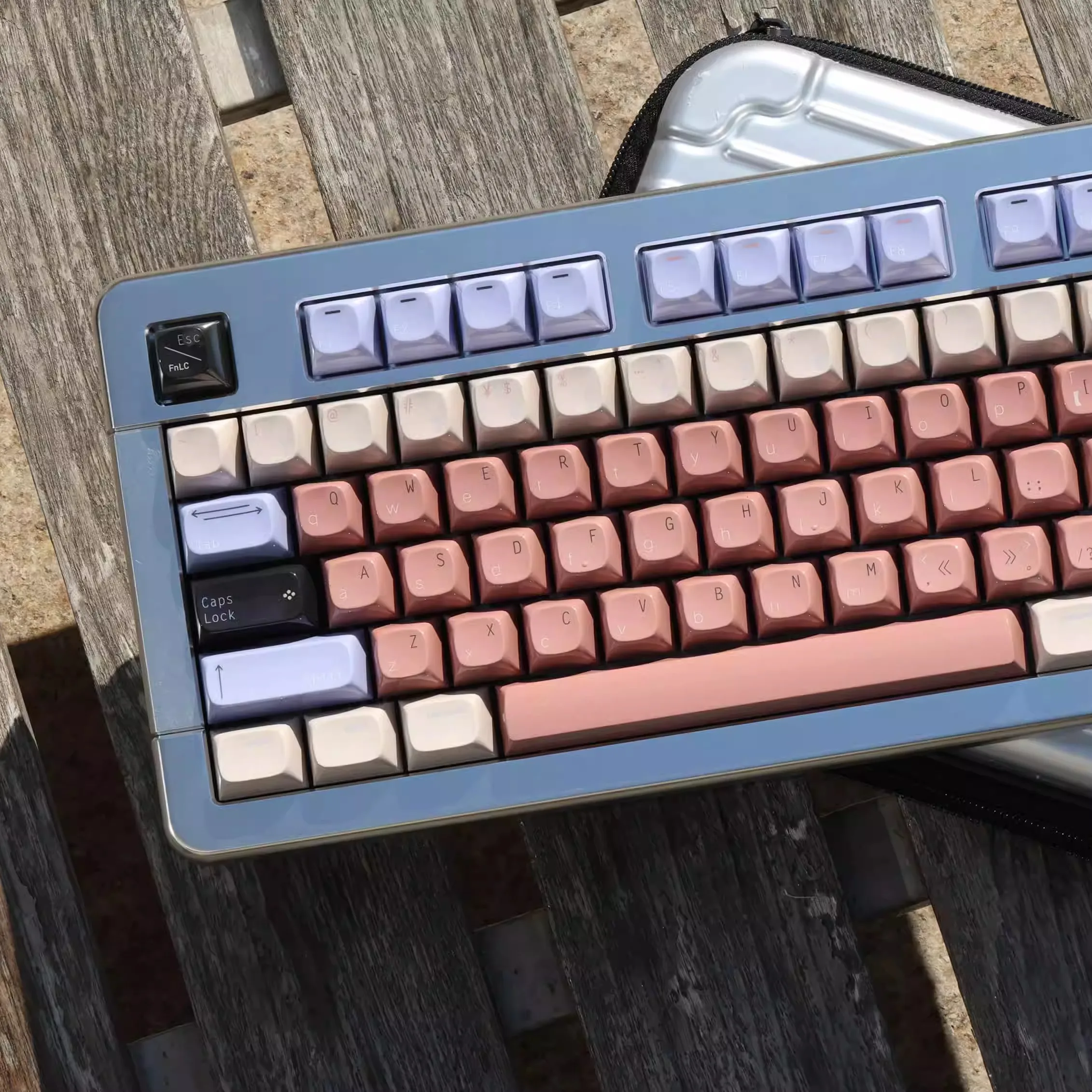 

In Stock ZP80 Custom Keyboard Kit Mechanical Keyboards 80 Layout CNC