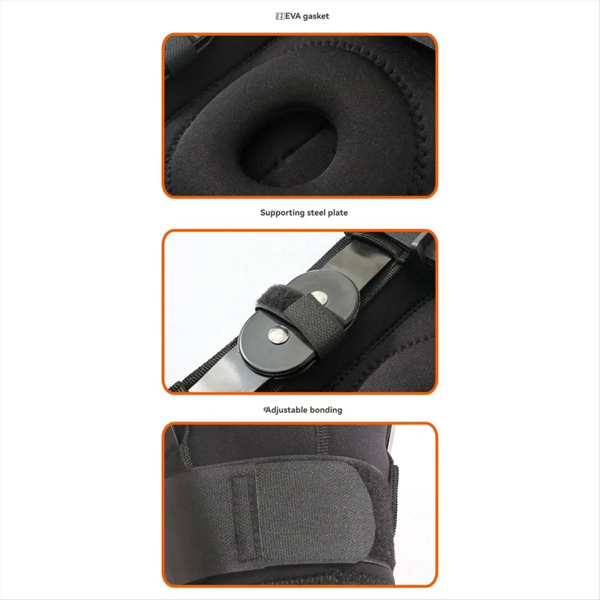 

【FITTING!】Sports Kneepad Knee Brace Elastic Bandage Knee Compression Sleeves Meniscus Tear Patella Gel Pads Knee Support M