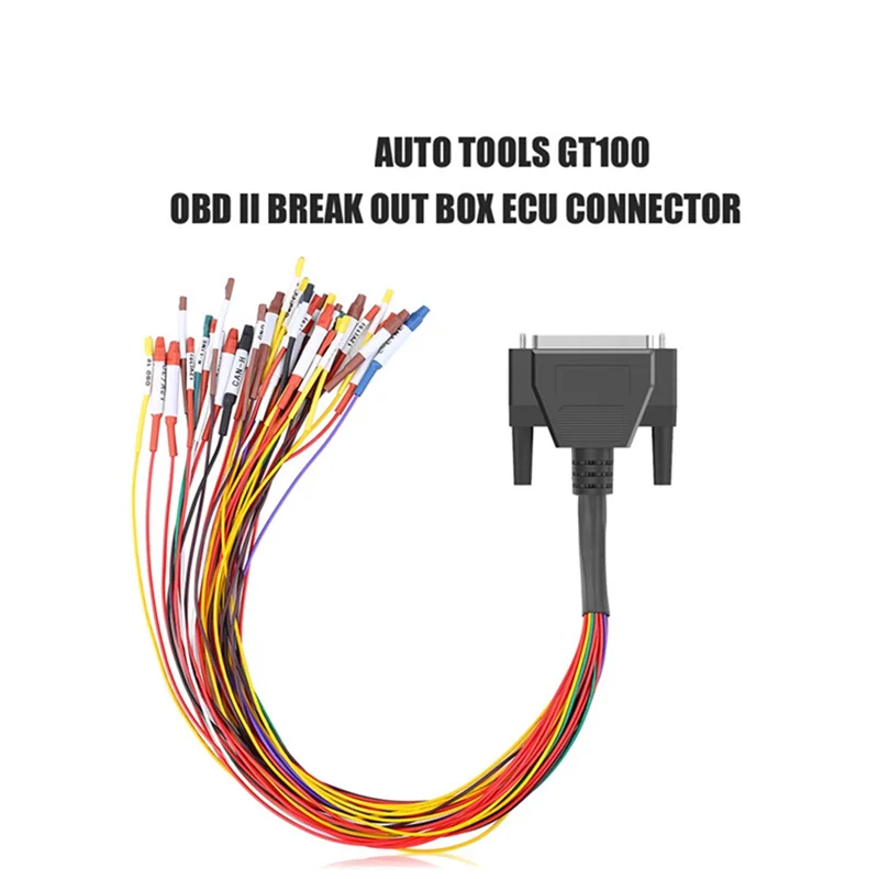 Top-DB25 Bunte Jumper Kabel Für GODIAG AUTO WERKZEUGE Für GT100 OBD II Break Out Box ECU Stecker Für GT100 Jumper Kabel