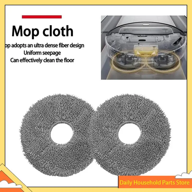 طقم قطع غيار المكنسة الكهربائية لـ Roborock Saros Z70- فلتر HEPA ممسحة الملابس كيس الغبار ملحقات الفرشاة الجانبية استبدال حار!