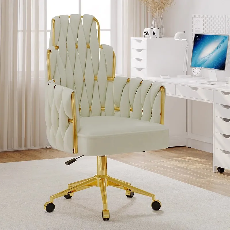 Light luxury computer chair modern simple bedroom live streaming host chair dressing chair home dormitory front desk chair