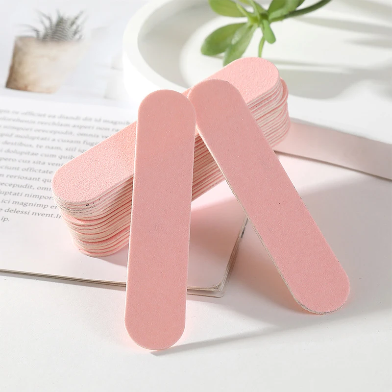 2/3Pcs ชุดตะไบเล็บสองด้าน MINI แฟ้ม Sticks แบบพกพา Filer เล็บทําความสะอาดชุดเล็บอุปกรณ์เสริม