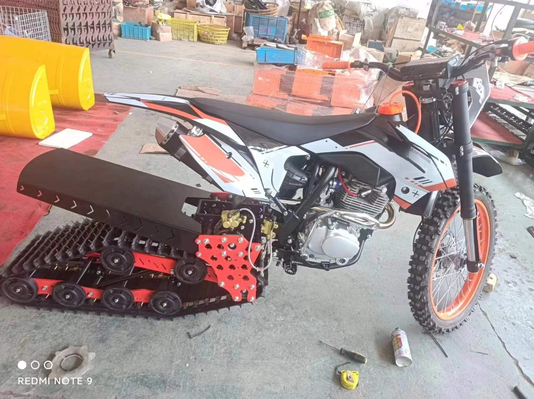 250cc دراجة نارية الثلج المسار كبير كبير الطين المسار المطاط نوع عالمي