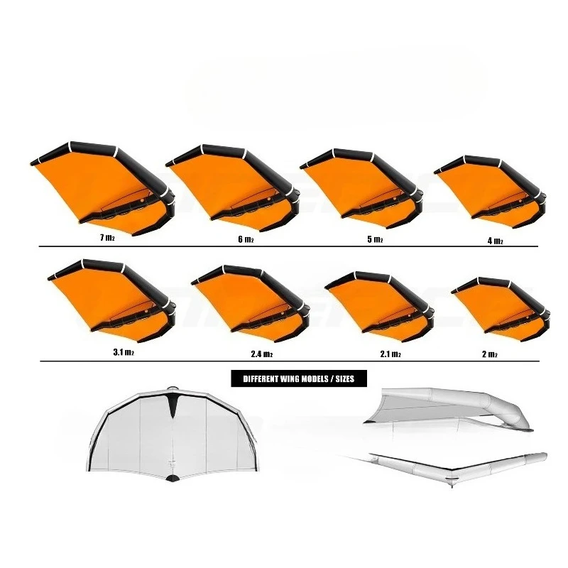 Custom Surfboard Helmet Wing Kite Valve Inflatable Surf Wing Foil Set Wing Windsurf Hydrofoil Board