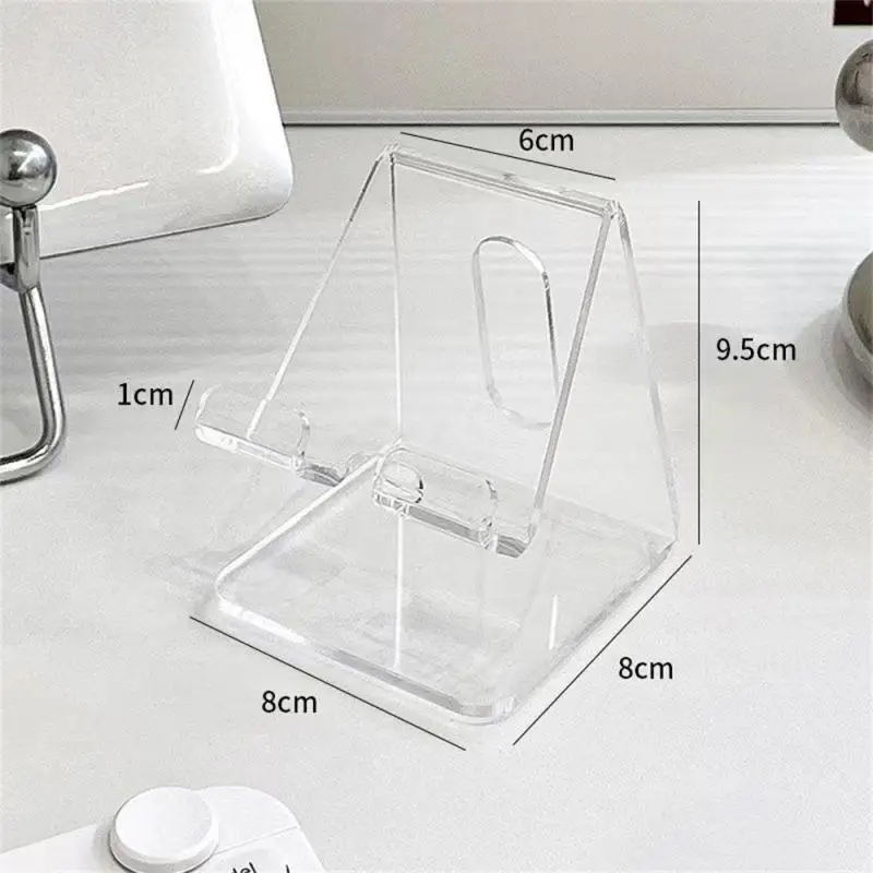 for Stand accessories Acrylic Desktop Tablet PC Support Holder for iPad Air 4 5 Mini 6 11 Mi Pad Phone Crystal Bracket