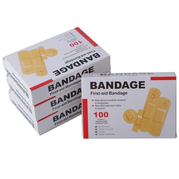 100 pz/set Bambino Benda Impermeabile Traspirante Adesivo Ge...